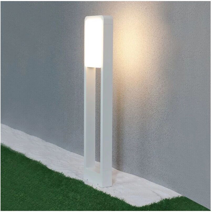 Vtac 10W LED BOLLARD LAMP SAMSUNG CHIP WHITE BODY IP65