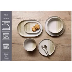 Ritzenhoff & Breker, Geschirrset, Trio Teller-Set (18 Stk.)
