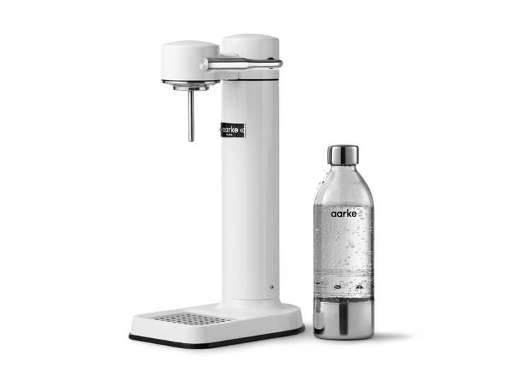 Machine à eau pétillante en inox blanc