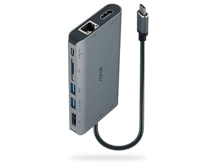 LINDY compatible USB 3.2 Type C Laptop Mini Dock