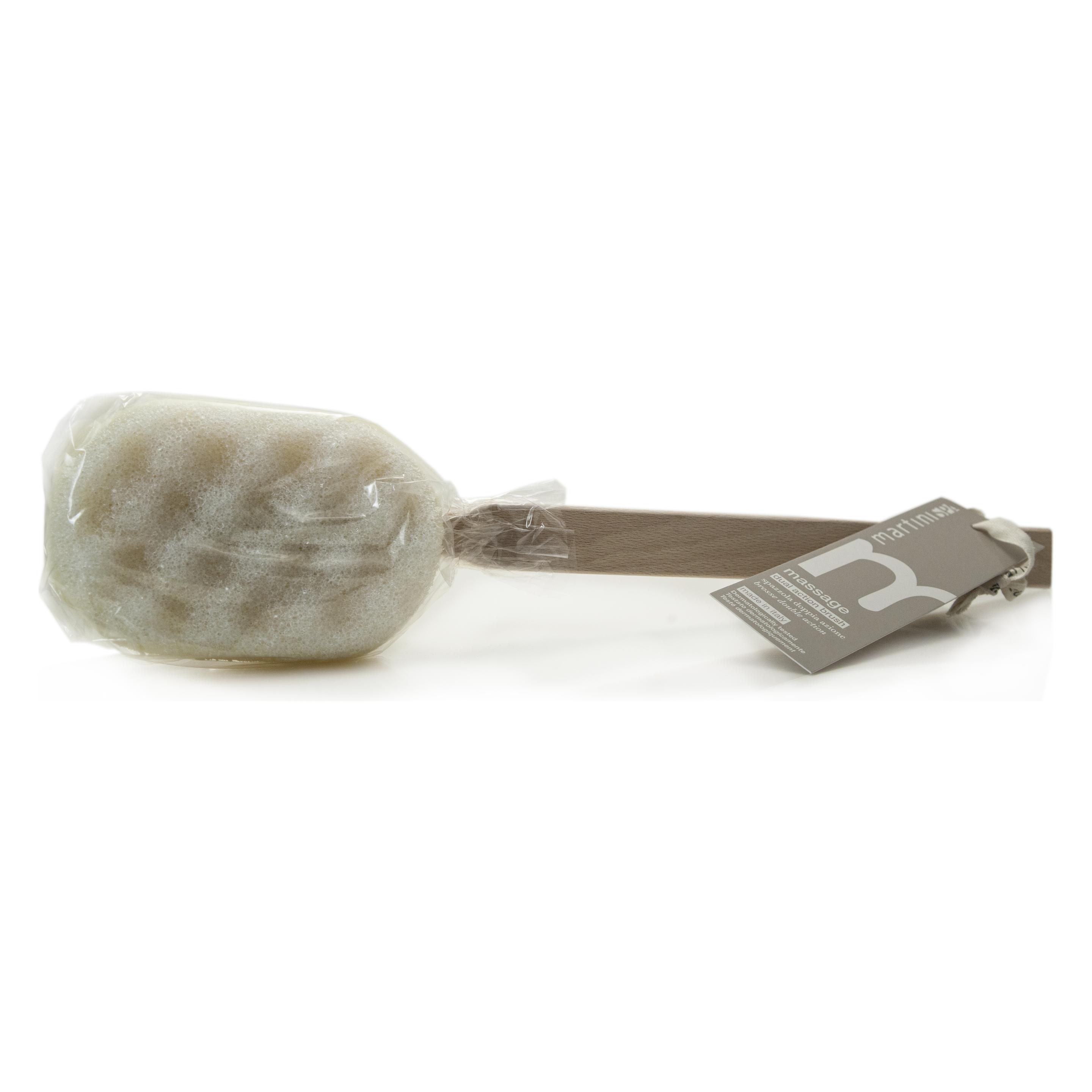 Martini Spa MartiniSPA Natural Massage Brush Regenerating Sponge and Massage 65g (MARTINI SPA)
