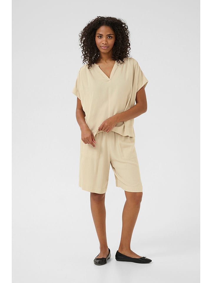 Kaffe Bluse "Milia" in Beige - 42