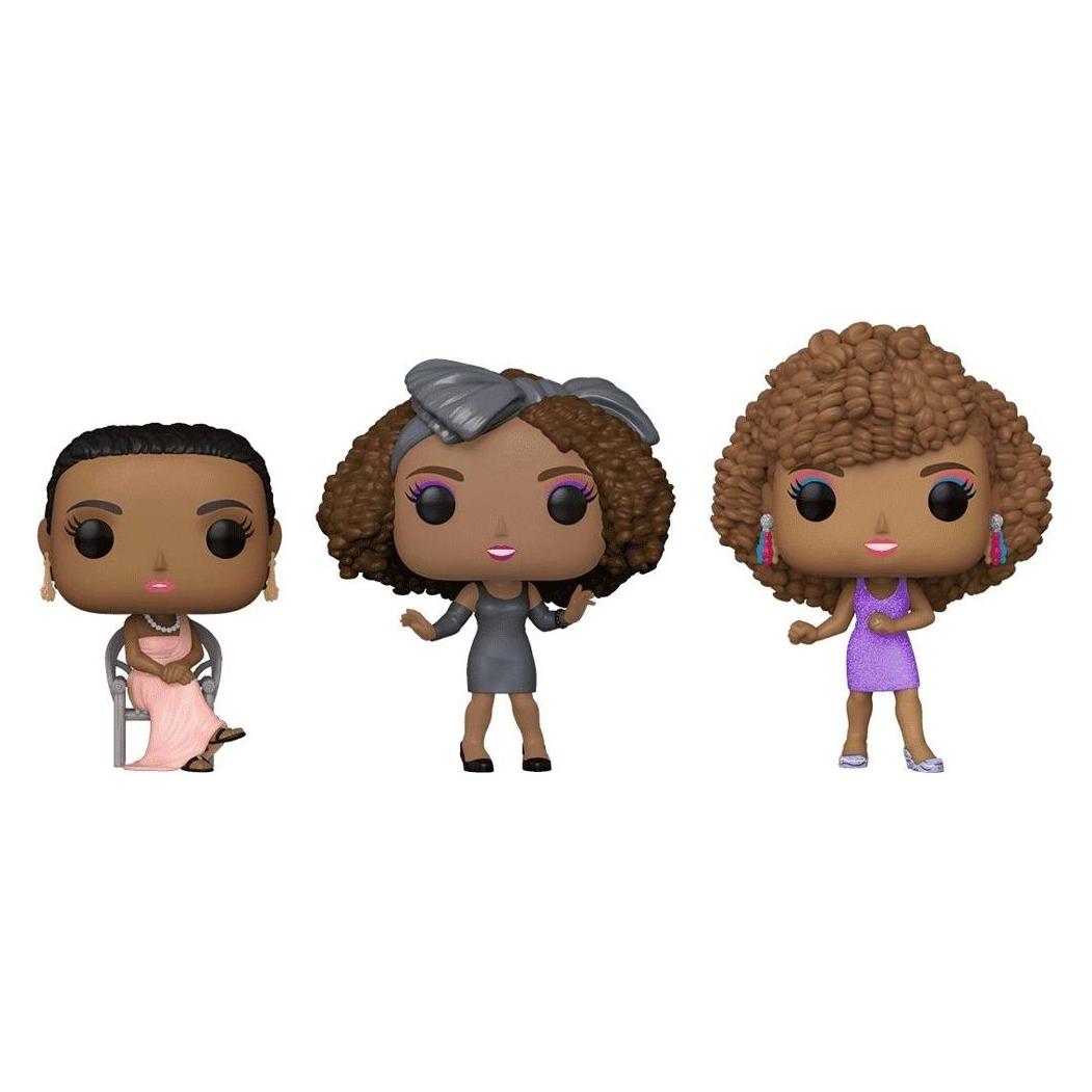Funko Pop! 3-Pack: Rocks: Whitney Houston (Diamond Glitter) (39601971)