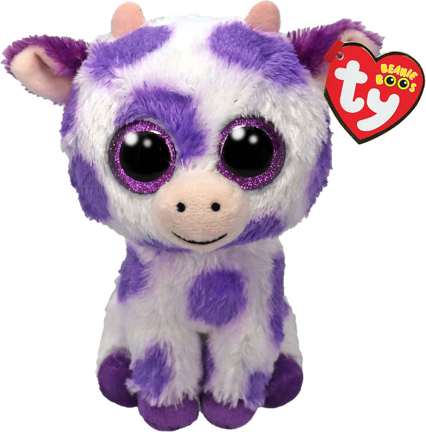 TY Beanie Boos Lila knuffeldiertje 15 cm