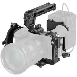 SmallRig Advanced Cage Kit mit Batterieplatte für Sony FX2 5590 (Cage), Video Zubehör, Schwarz