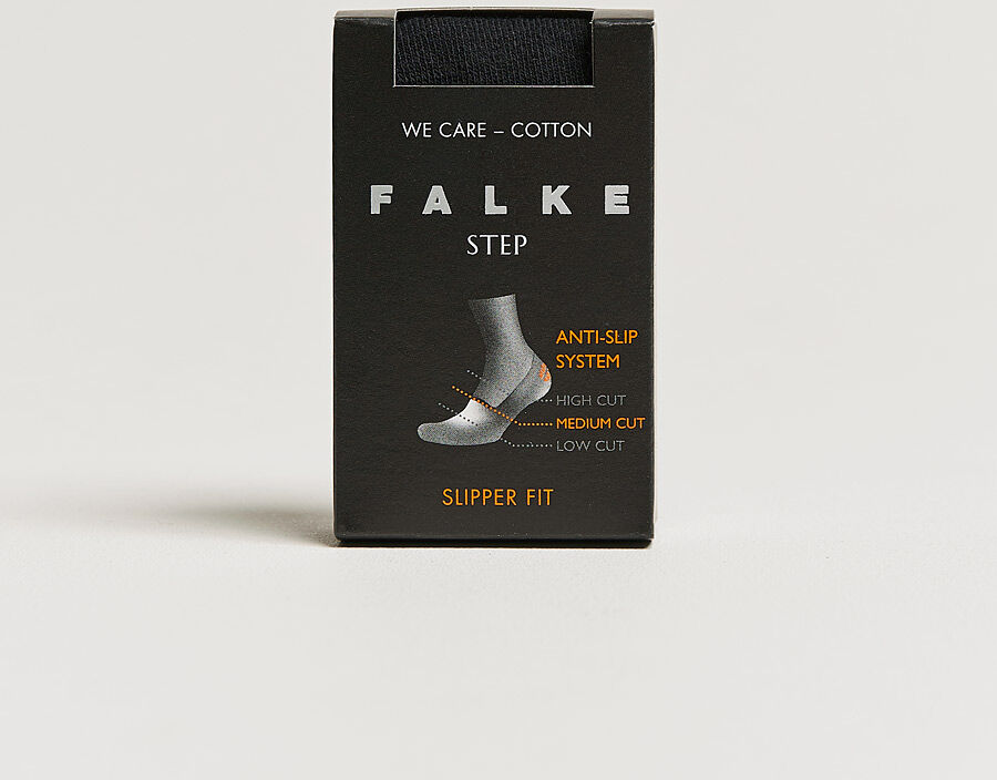Falke Step In Box Loafer Sock Black men 43-44 Sort