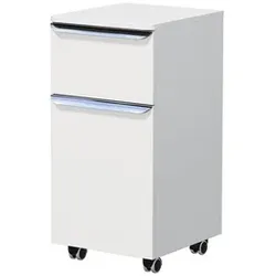 Naturel Pavia Badezimmerschrank niedrig 40x75,8x43 cm weiß matt PAVIA3N40CR
