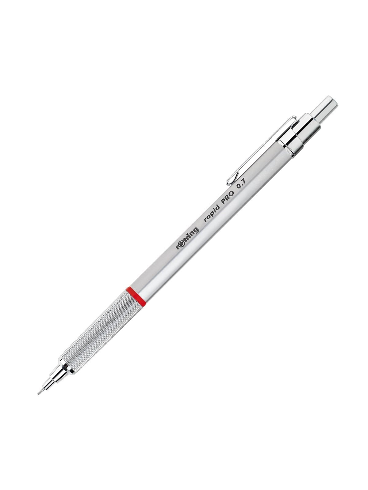 Rotring rOtring Rapid PRO Druckbleistift | 0,7 mm | Silberfarbener Schaft