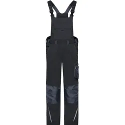Latzhose "JN1833" - 25 - black/carbon