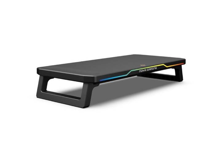 Support Pour Écran - Nova Gaming - Celestium - Hub Intégré - Led Rgb - Noir