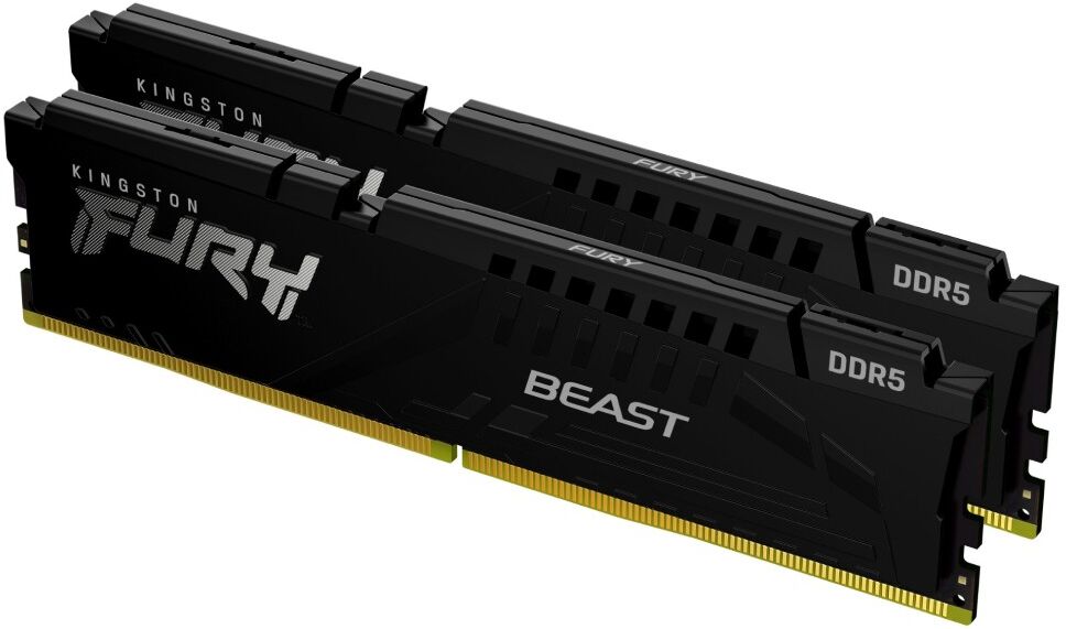Kingston FURY Beast Black EXPO DDR5 6000MT/s Desktop Memory Kit 32GB (2x16GB) CL30