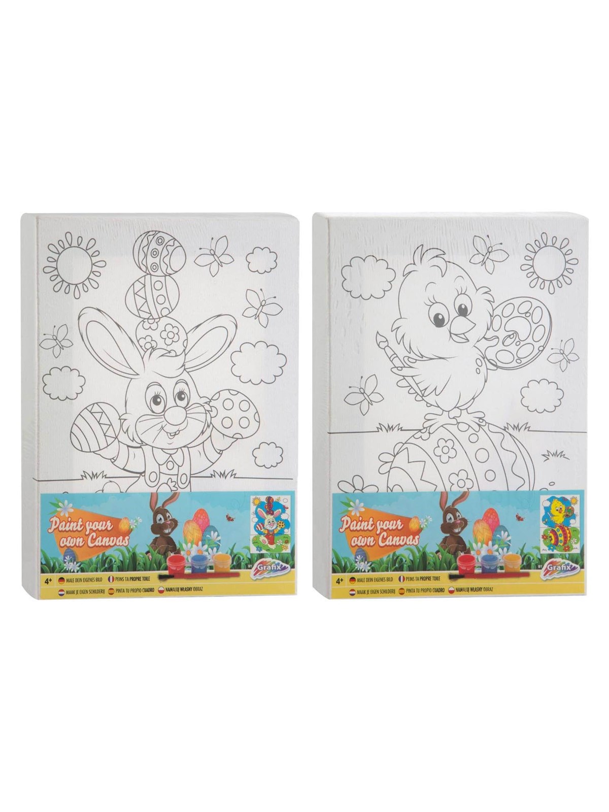 Creative Craft Group Make your own Easter Canvas Painting (Assorted)