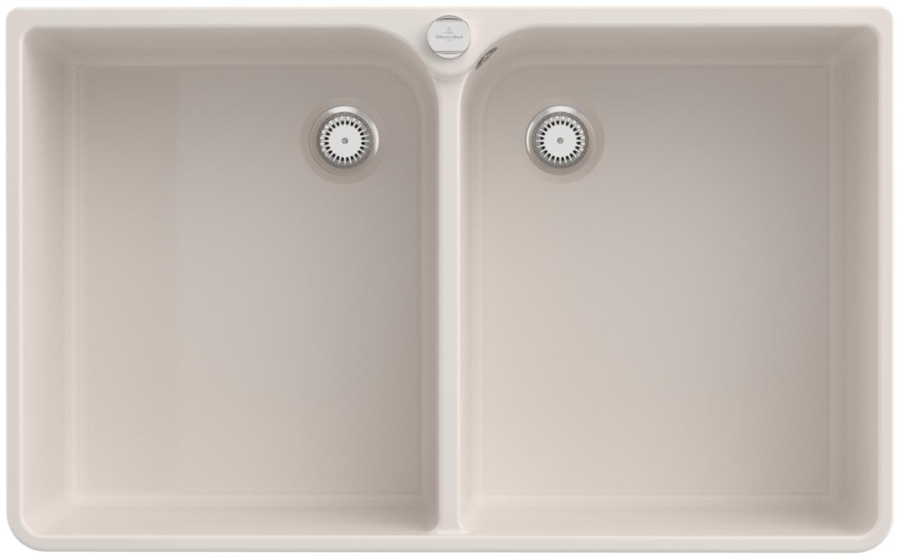 Villeroy & Boch Spülstein 90 X Spülstein Doppelbecken, 639002KR 639002KR