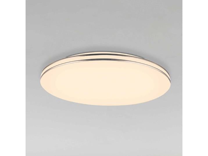 Plafonnier LED Pierre Ø 37cm Blanc Matériau : Métal, Matière plastique Surface en métal : Laqué Type de matière synthétique : Verre acrylique