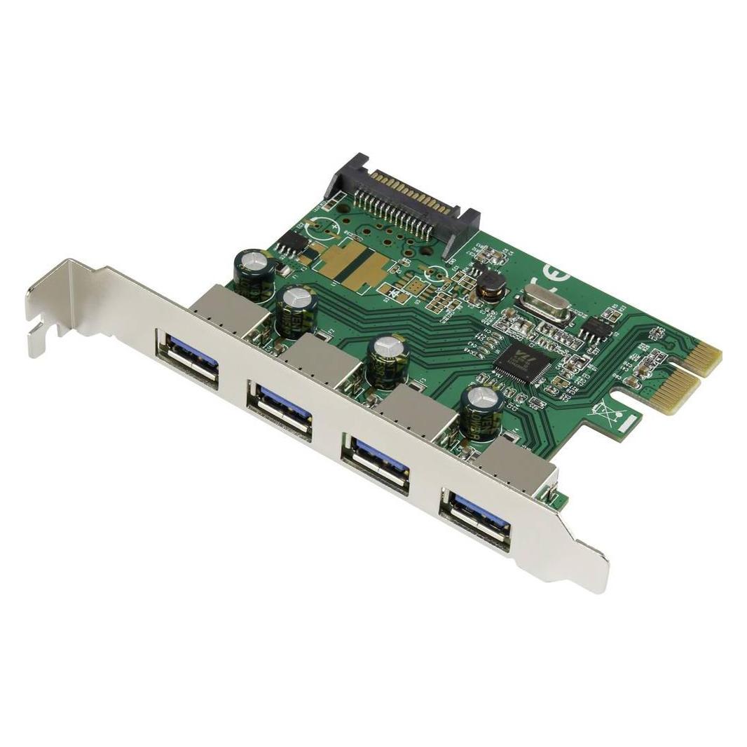 Renkforce renkorce 4 Port USB 3 PCI-Express Controller-Karte (RF-3633345)
