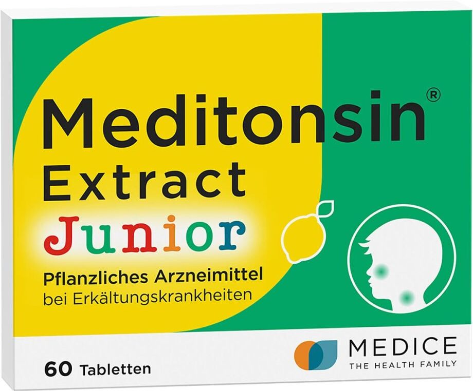 Meditonsin Extract Junior Pflanzliche Erkältungstabletten