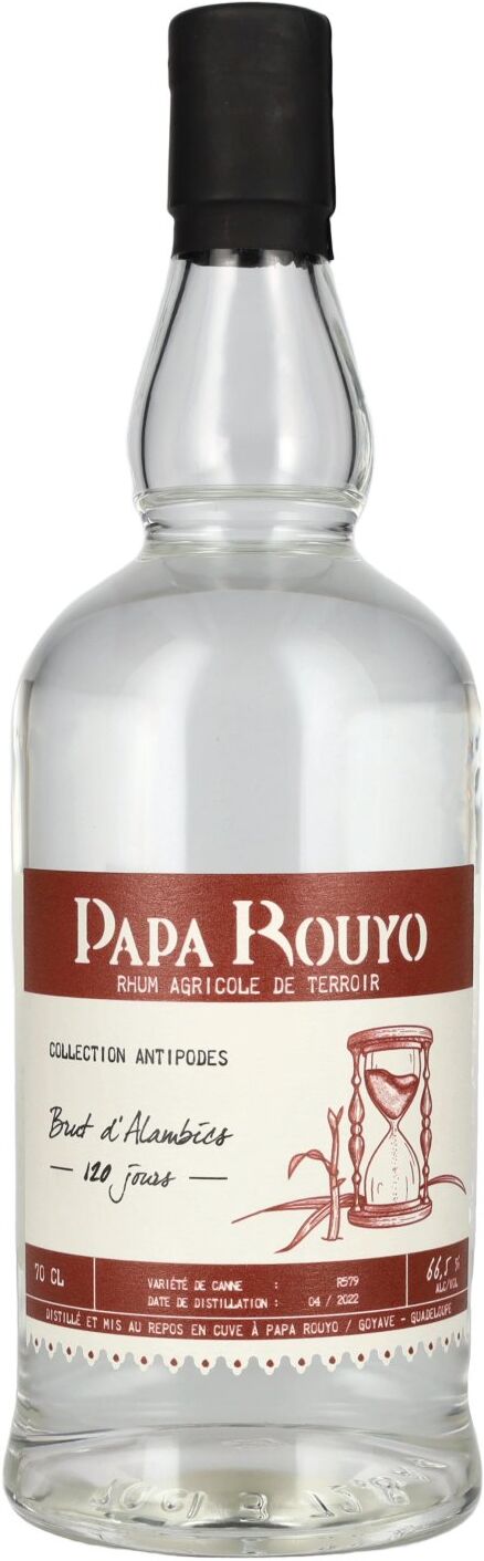 Papa Rouyo Brut d'Alambic Antipodes Rhum Agricole 66,5% Vol. 0,7l