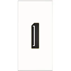 Kindermann Konnect flex 45 click - Modulares Faceplate-Snap-In (DisplayPort), Video Adapter, Weiss