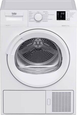 Beko DHC7512GX EEK: Asciugatrice a condensatore A+++, 15 programmi, Igiene+, bianco