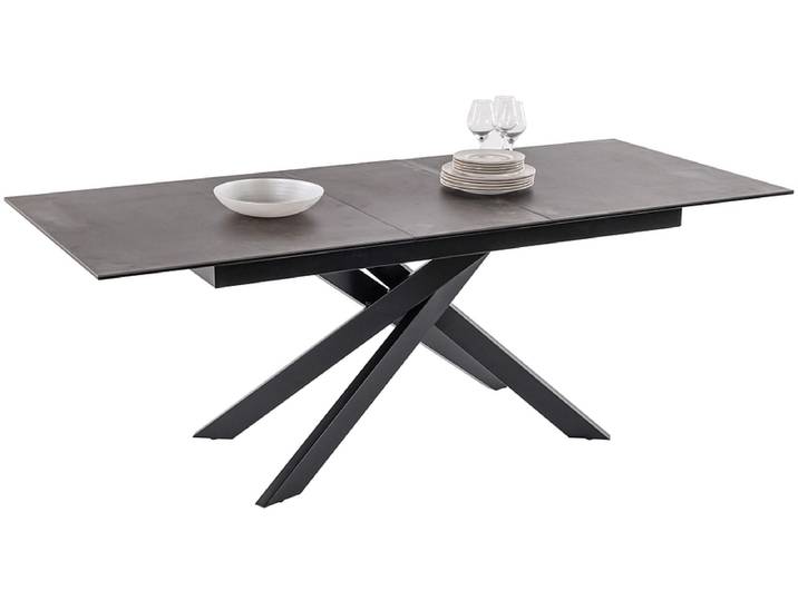 Tisch ausziehbar PARADIZE 168-210x90x76cm grau