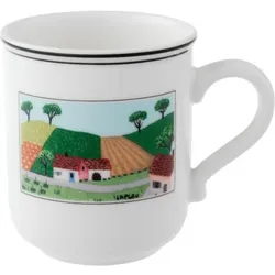 Villeroy & Boch, Tasse, Design Naif Kaffeebecher Dorfstrasse (300 ml, 1x)