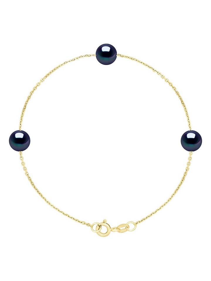 Pearl Addict Gold-Armkette mit Perlen - onesize