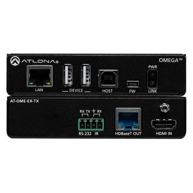 Atlona 4K/60 UHD HDMI/USB 2.0 HDBT TX, IR/RS232/LAN (AT-OME-EX-TX)