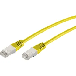 SHVP 75720HY - Patchkabel Cat.6 S/FTP PIMF gelb 10 m
