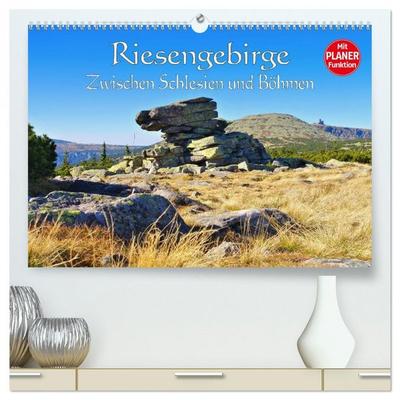 Riesengebirge - Zwischen Schlesien und Böhmen (hochwertiger Premium Wandkalender 2026 DIN A2 quer), Kunstdruck in Hochglanz