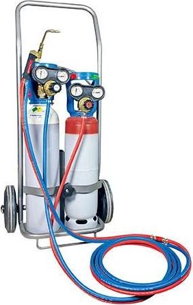 Acetylen-Sauerstoffstation Koro GUILBERT EXPRESS mit Flaschen 1m³ - 2907