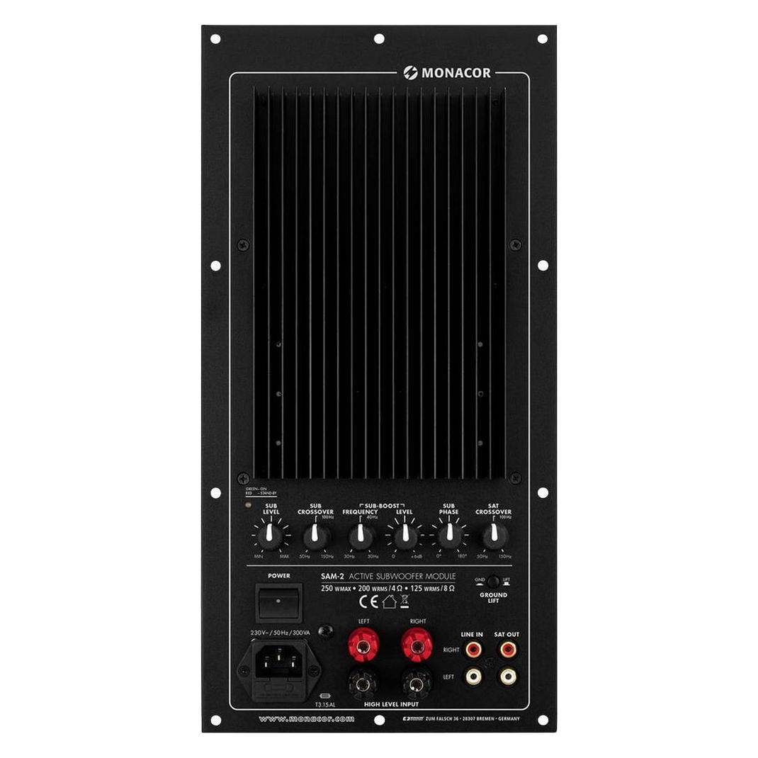 Monacor Subwoofer-Aktiv-Modul (Verstärker) (MONA-SAM-2)