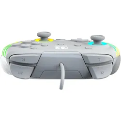 Turtle Beach Pro Controller Afterglow Wave Wired Grey (Switch, Switch 2, Switch OLED), Gaming Controller, Grau