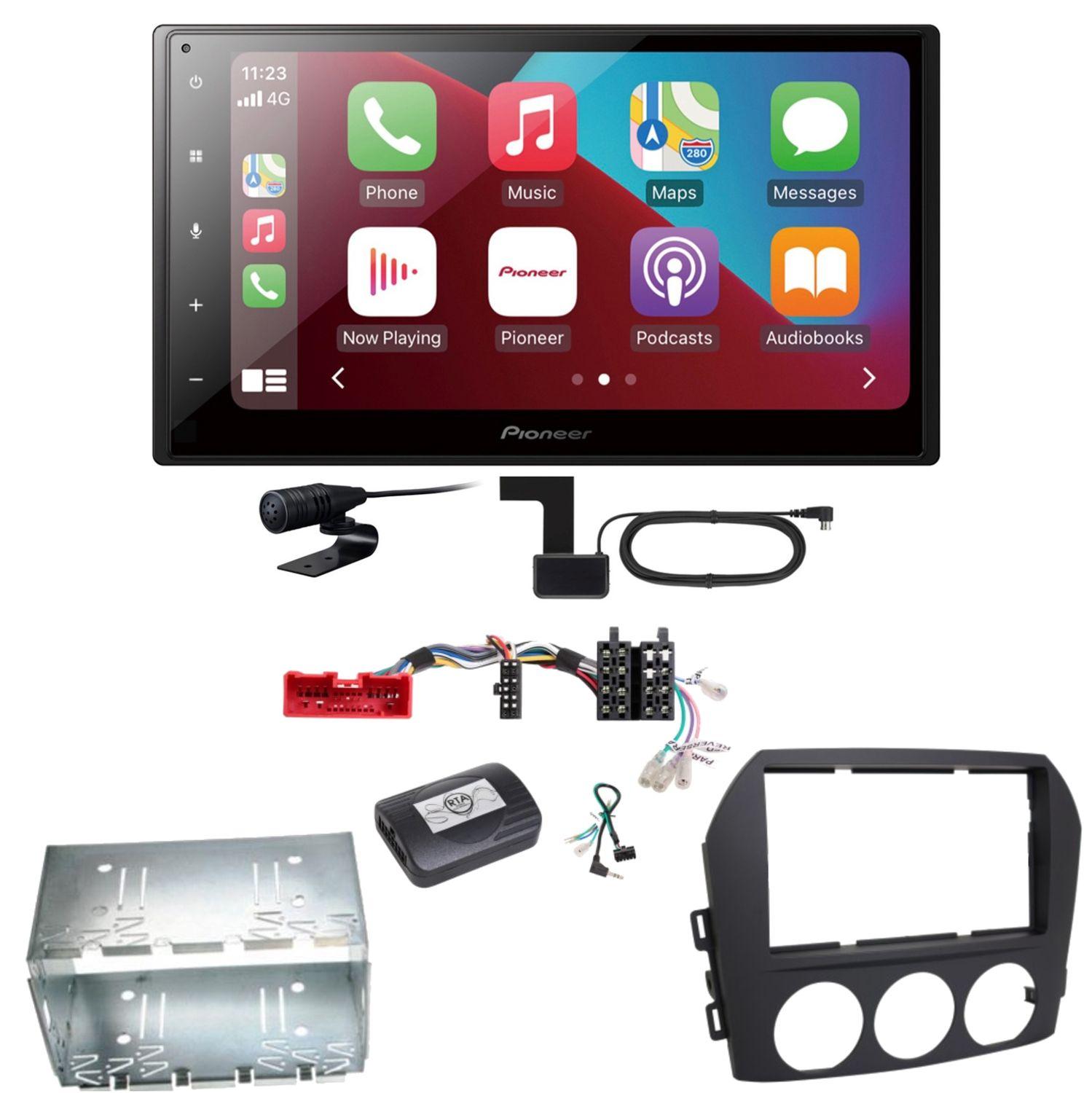 Pioneer SPH-DA160DAB Android Auto CarPlay Einbauset für Mazda MX-5 NC