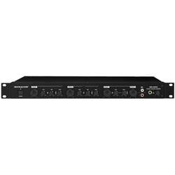 Monacor VMX-440/SW 19 Zoll Mischpult Anzahl Kanäle:4