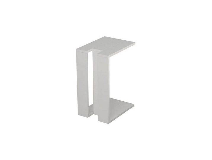 Beistelltisch WOODY FASHION Beistelltisch Muju , weiss (weiß), B:30cm H:57cm T:40cm, Tische, Beistelltisch