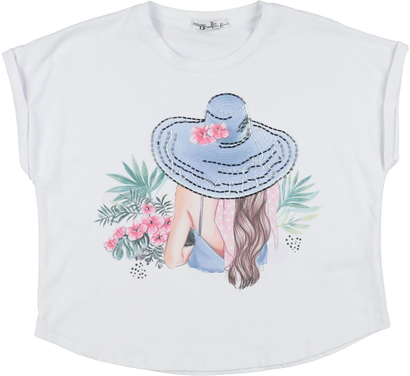 To Be Too Camiseta Chica Blanco 16 Chica