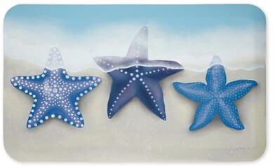 "Stupell By The Shore Starfish Printed Anti-Fatigue Floor Mat, design by Darlene Seale, 30""x18"""