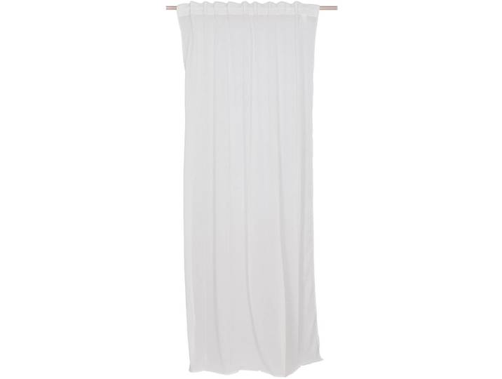 Vorhang ANISSA 140x260cm kräuselband weiss