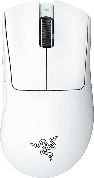 Ratón gaming - Razer Deathadder V3 Pro, Inalámbrico, Sensor Óptico Focus Pro 30K, 30000 dpi, Blanco