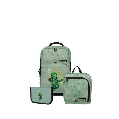 Handtasche LEGO "LEGO Bag Optimo", Kinder, Gr. onesize, grün, Obermaterial: 100% Polyester, Taschen Handtasche