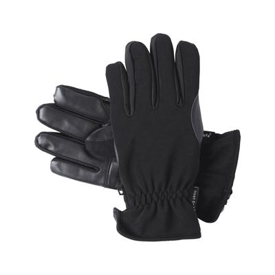 Lederhandschuhe BABISTA "Handschuh NORILO", Herren, Gr. 1, schwarz, Obermaterial: 70% Polyester COOLMAX PES(Coolmax). 30% Lammleder LEL., Handschuhe