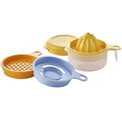 Tupperware Küchenhelfer-Set 5 teilig  ¦ mehrfarbig ¦ Kunststoff ¦ Maße (cm): B: 10,2 H: 12,2 T: 10.8