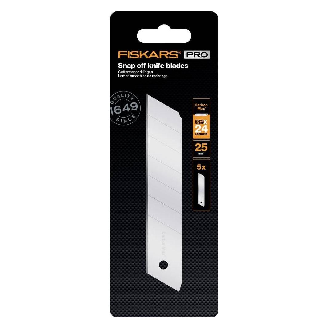 Fiskars Snap Off Knife Cmax 25mm 5pcs (Ersatzklinge) (6411501701510)