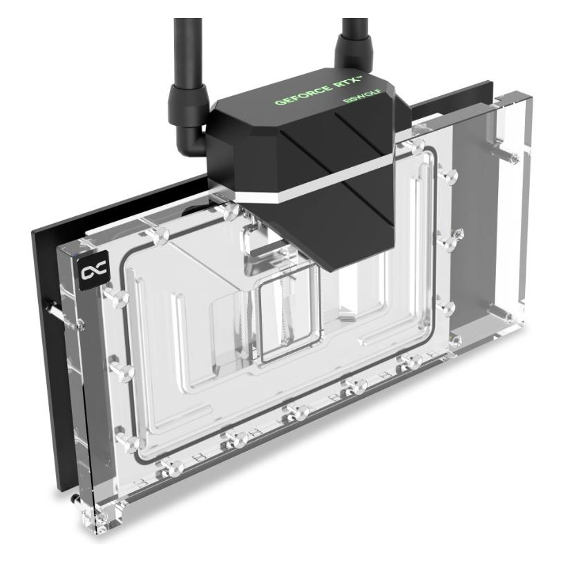 Alphacool Eiswolf 2 AIO - 360mm RTX 4080 Suprim mit Backplate (14488)