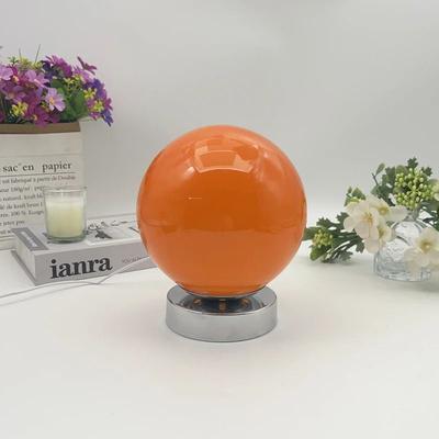 Uplift Picks Murano Glass Table Lamp With Three Color Lighting For Elegant Ambiance orange