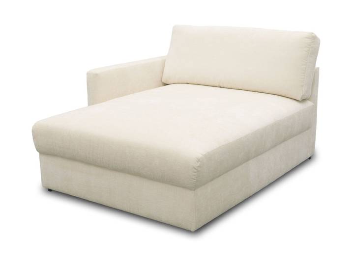 Domo Longchair »Sonderburg« links - 115x150x86cm - creme -