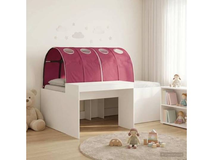 RJPLMFV Bett mit 3 Teilen, handwerkliche Eiche, Rot, Holz Modernes Design, 2 Zubehörteile enthalten, glatte Oberfläche, für den Innenbereich, einfache Montage