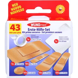 Erste Hilfe Set 43 Teile 1 ST