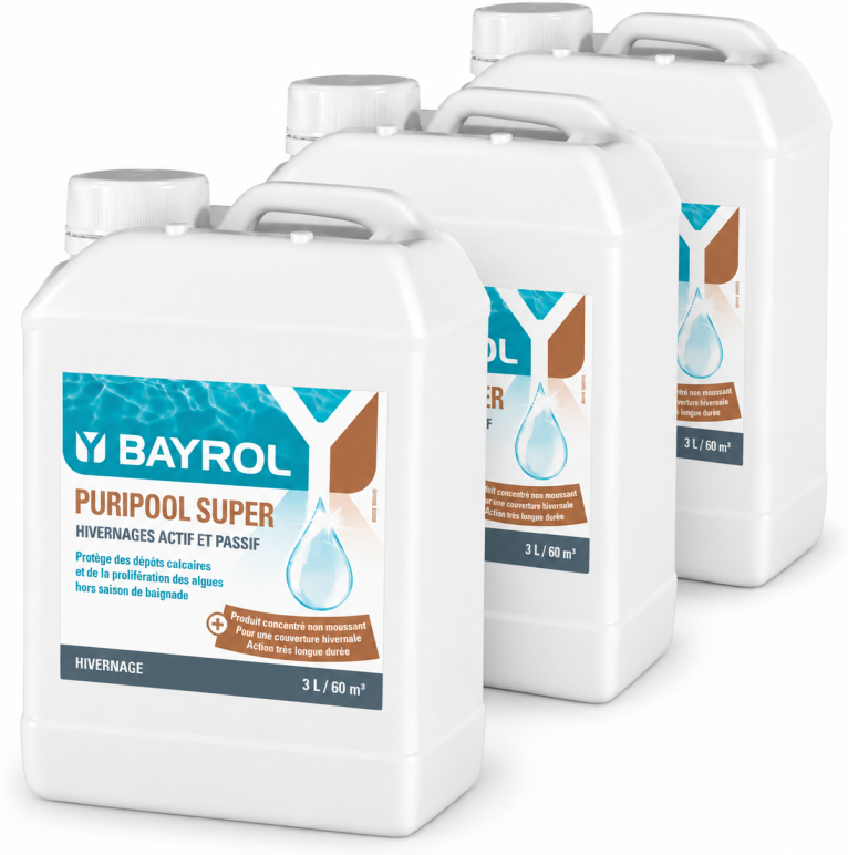 Produit d'hivernage piscine BAYROL Puripool Super