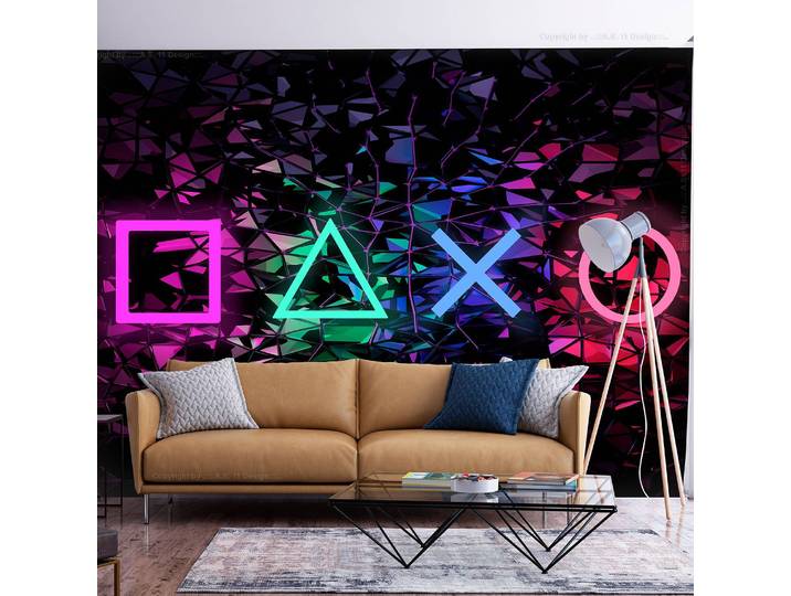 Vlies Fototapete Fun Symbols 450 x 315cm 450 x 315 cm